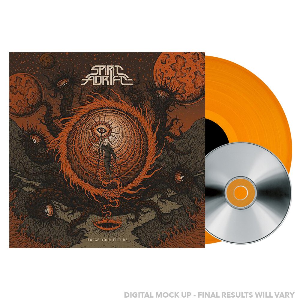 Spirit Adrift - Forge your Future. Ltd Ed. Orange 180gm LP/CD